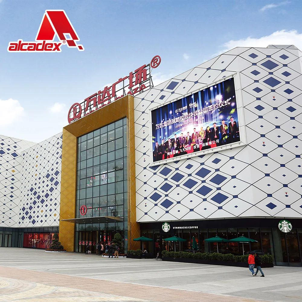 Exterior Facade Panel Aluminium Powder Coated Cladding Panel Interior and External Aluminum Decorative 3d Wall Panels