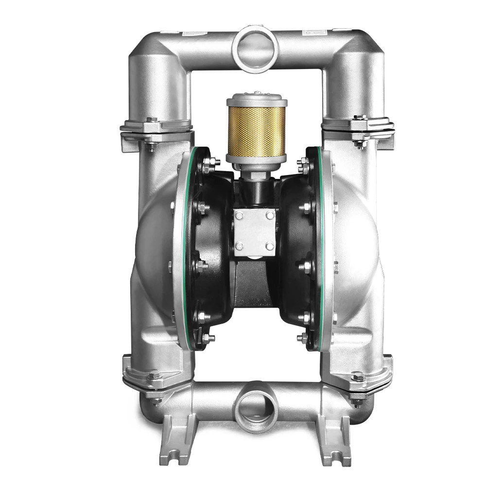 Stainless steel diaphragm pumps for irrigation and agro-industrial industriesAcid and alkali resistant pneumatic diaphragm pumps