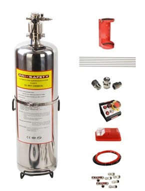 Capacity 6L Fire Suppression Systems For School Bus