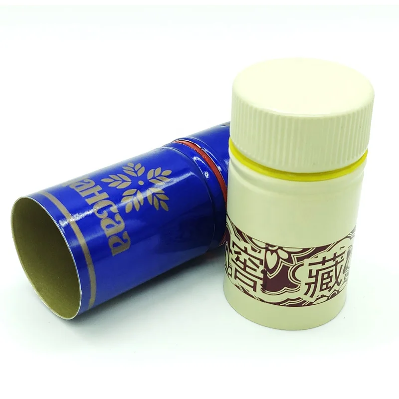 Custom Aluminum ROPP Non-Refillable Plastic Closure Secure Pilfer Proof Screw Caps For Vodka Bottle