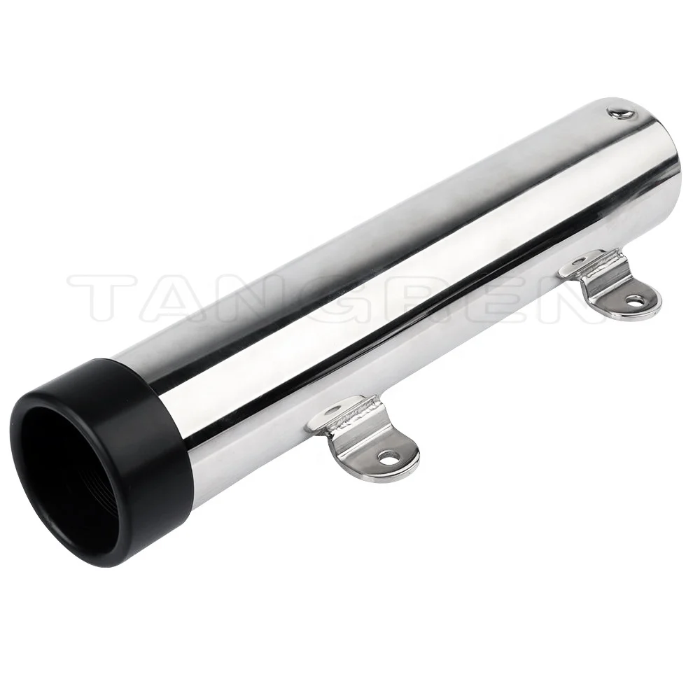 Mirror polished 316 stainless steel fish rod holder