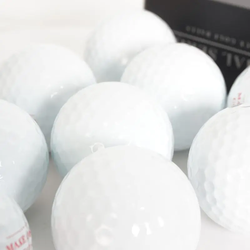 Wholesale OEM High Quality 2 pieces surlyn range ball practice custom Logo golf balls