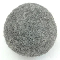 Wool Dryer Balls XL 6 Pack 100% New Zealand Wool Organic Fabric Softener Hypoallergenic Baby Safe & Unscented Wool Dryer Balls