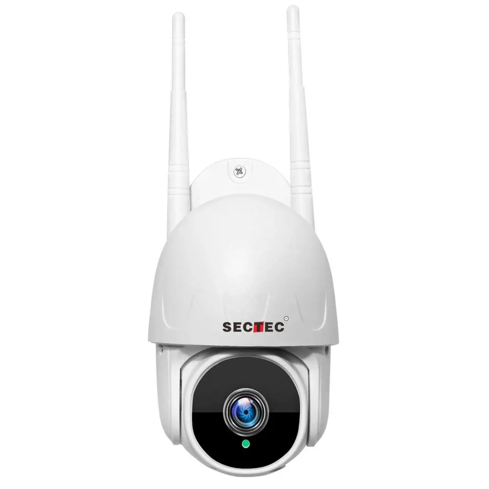 Sectec 2MP 1.5 inch Mini Waterproof Outdoor Wireless Network Auto Tracking Wifi IP PTZ Camera CCTV Camera PTZ