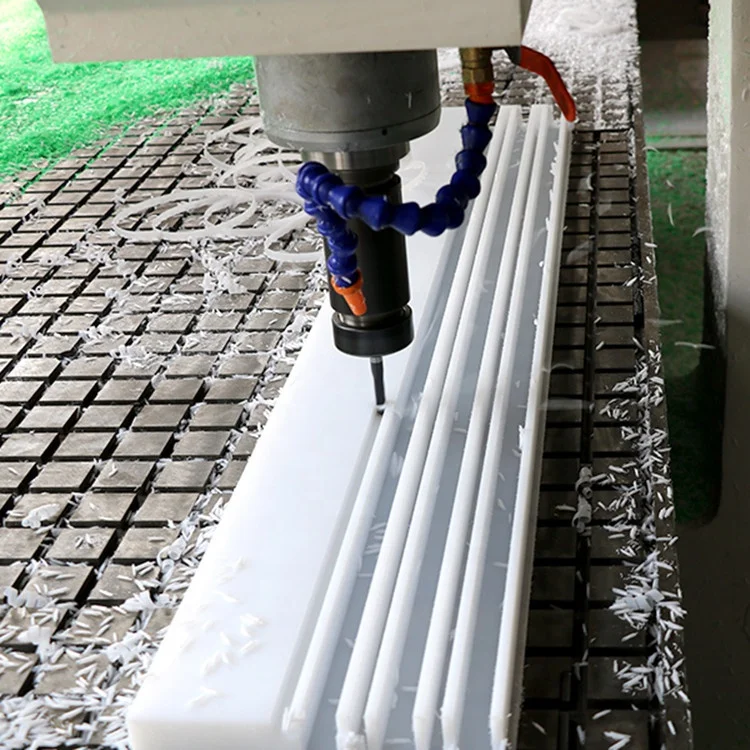 Hot Selling PE Counterweight UHMWPE Processed Linear Guide Rail Customized Wear Resistant Chain Guide Rail