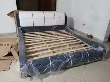 Factory Bett Leather Velvet Headboard Upholstered Ottoman Gas Lift Storage Wood Platform Sleep Bed and Mattress Set Wooden Bed