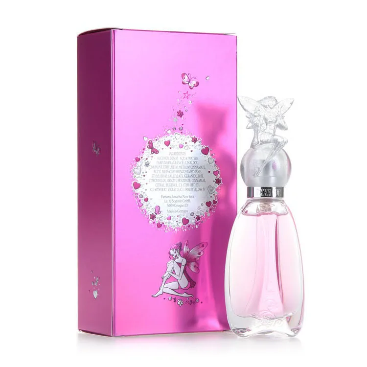 Custom Brand  Cosmetics packaging full color perfume carton folding  box holographic paper UV printing auto lock bottom box