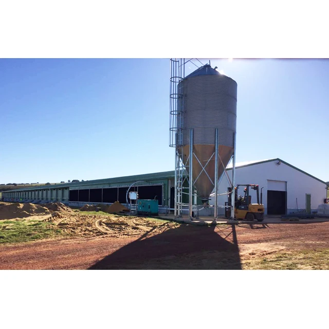 Prefab steel structure farm building broiler/cow barn sheep/cattle/dairy/goat poultry shed construction
