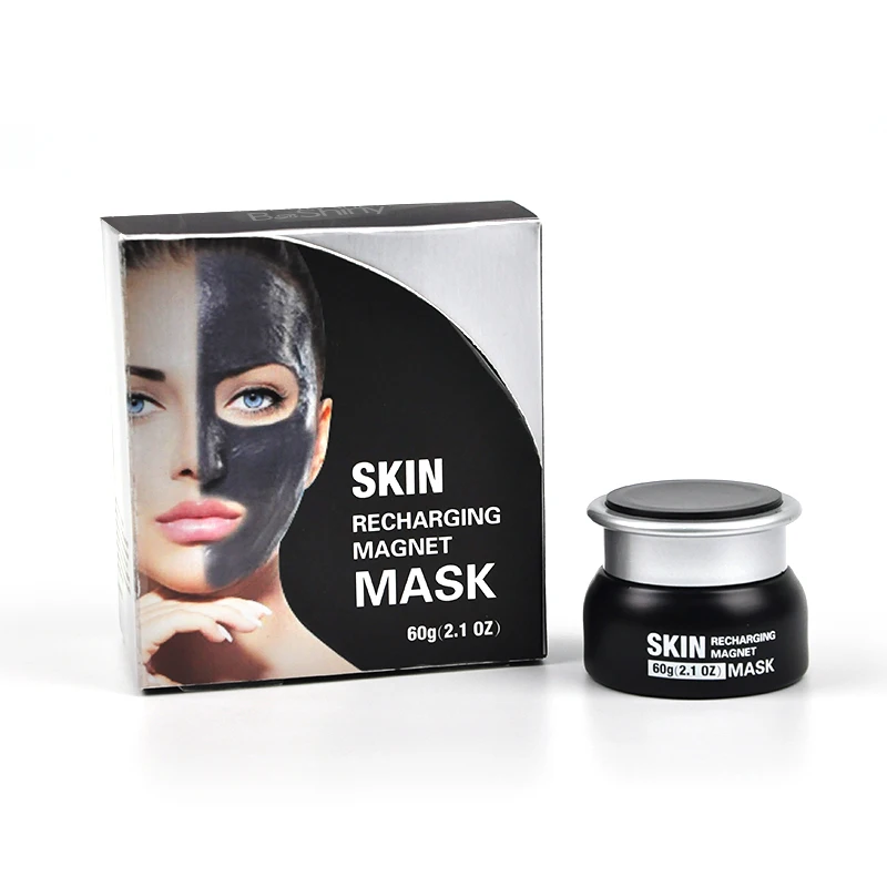 Private Label Beauty Skin Care Moisturizing Lightening Brightening Magnetic Facial Clay Mask