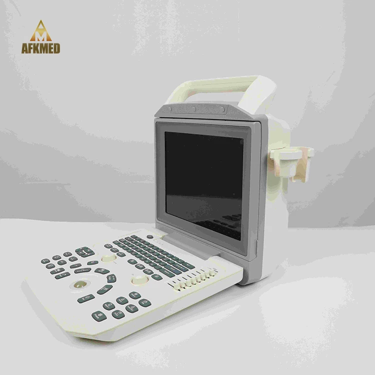 
New black white Portable veterinary ultrasound machine vet Portable ultrasound 