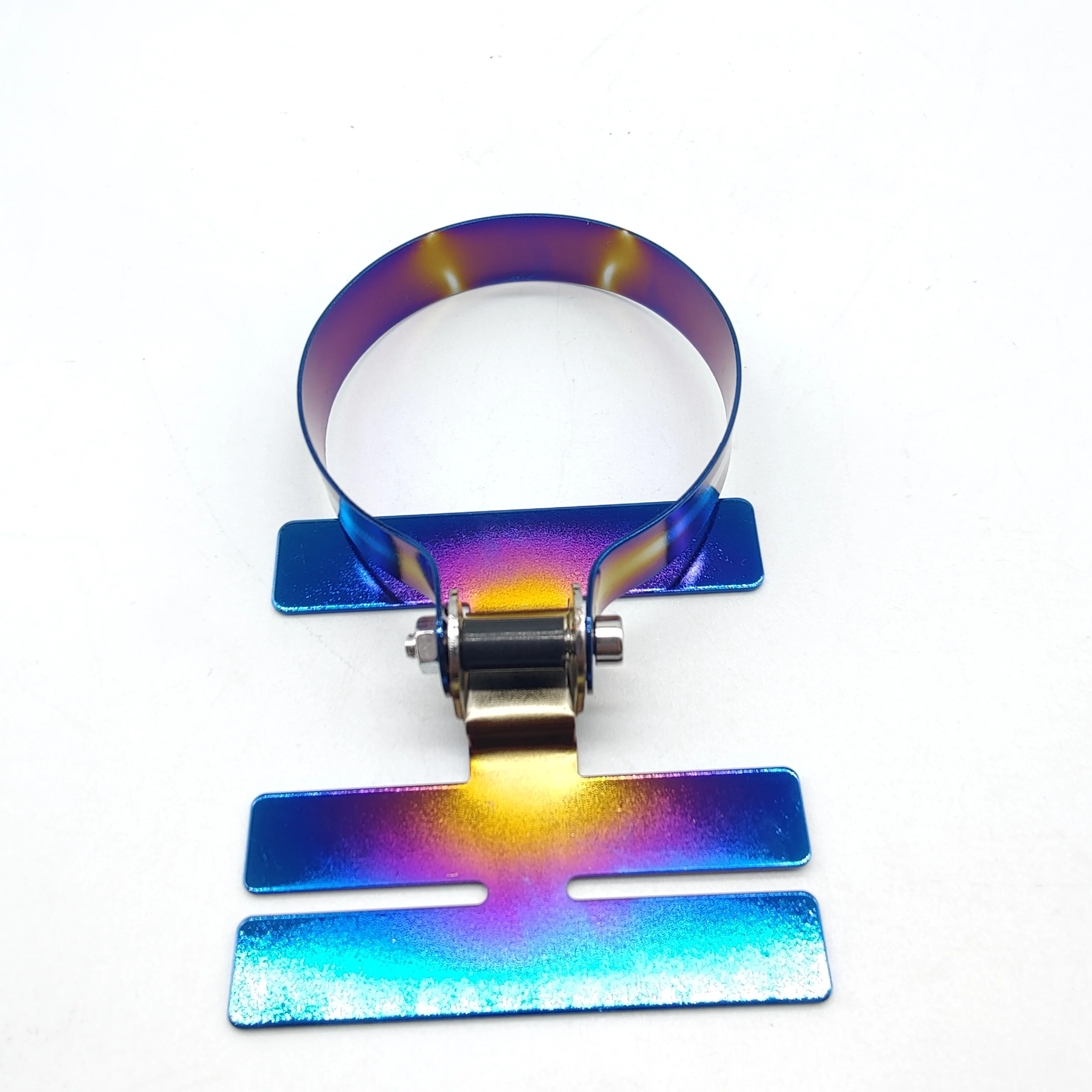 65mm Universal Car Truck Gauge Dash Meter Bracket Cup Mount Swivel Pod Holder Baking Blue