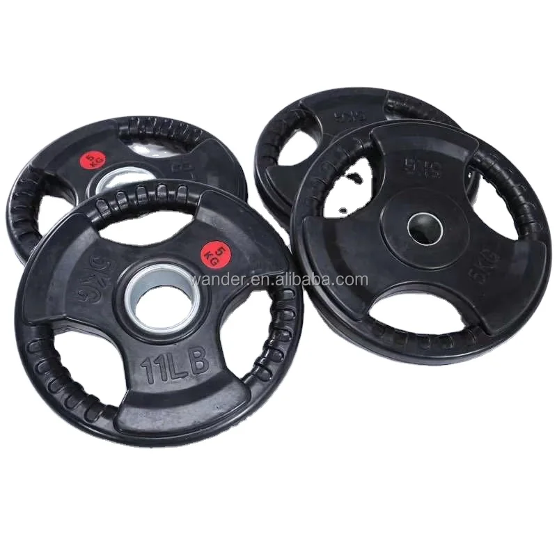 
Rubber Plates Gym Or Use Training Equipment Weightlifting Barbell Rubber Plates 
