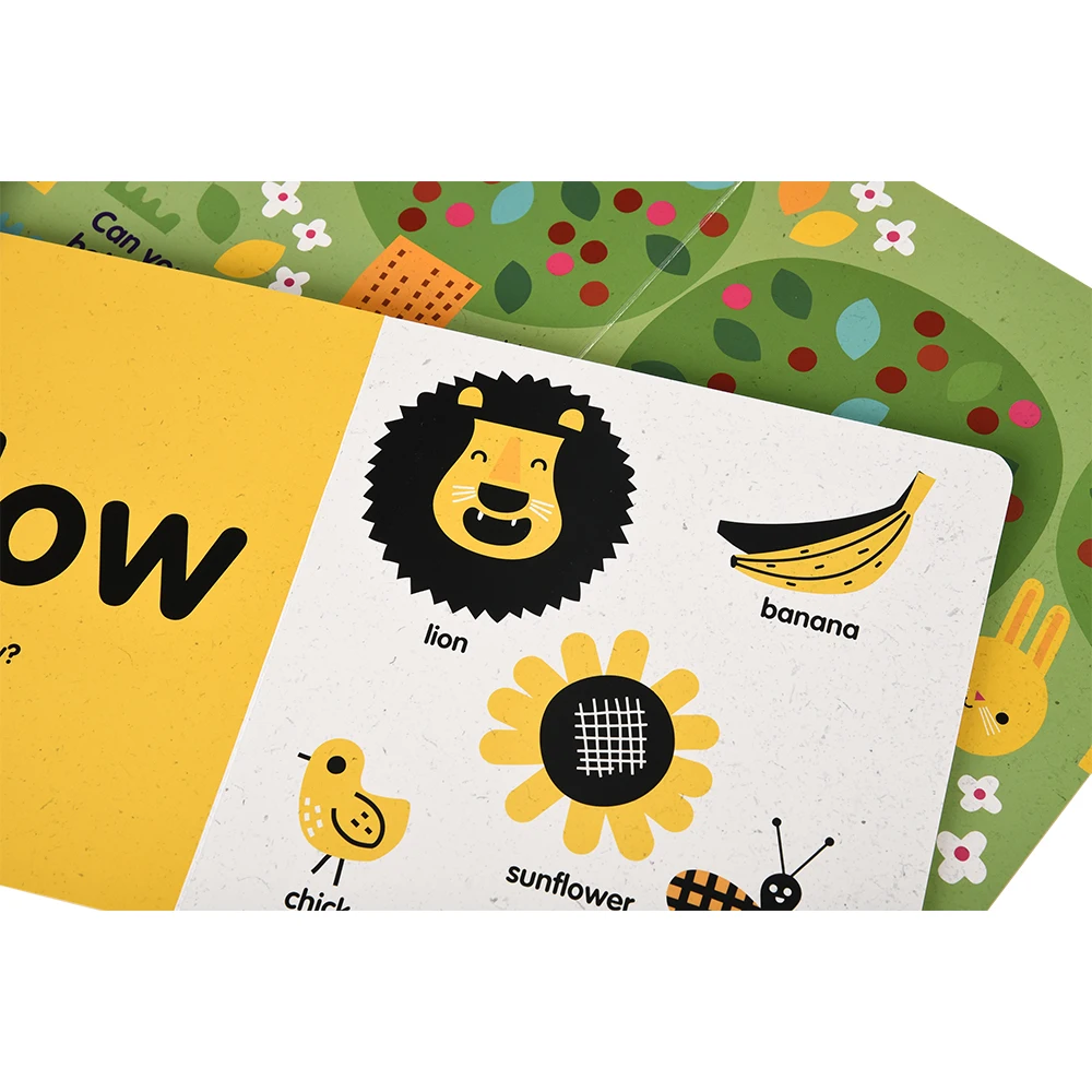 Cheap Price Custom Binding Full Color Children Doll Board Book Hardcover Book Printing Service