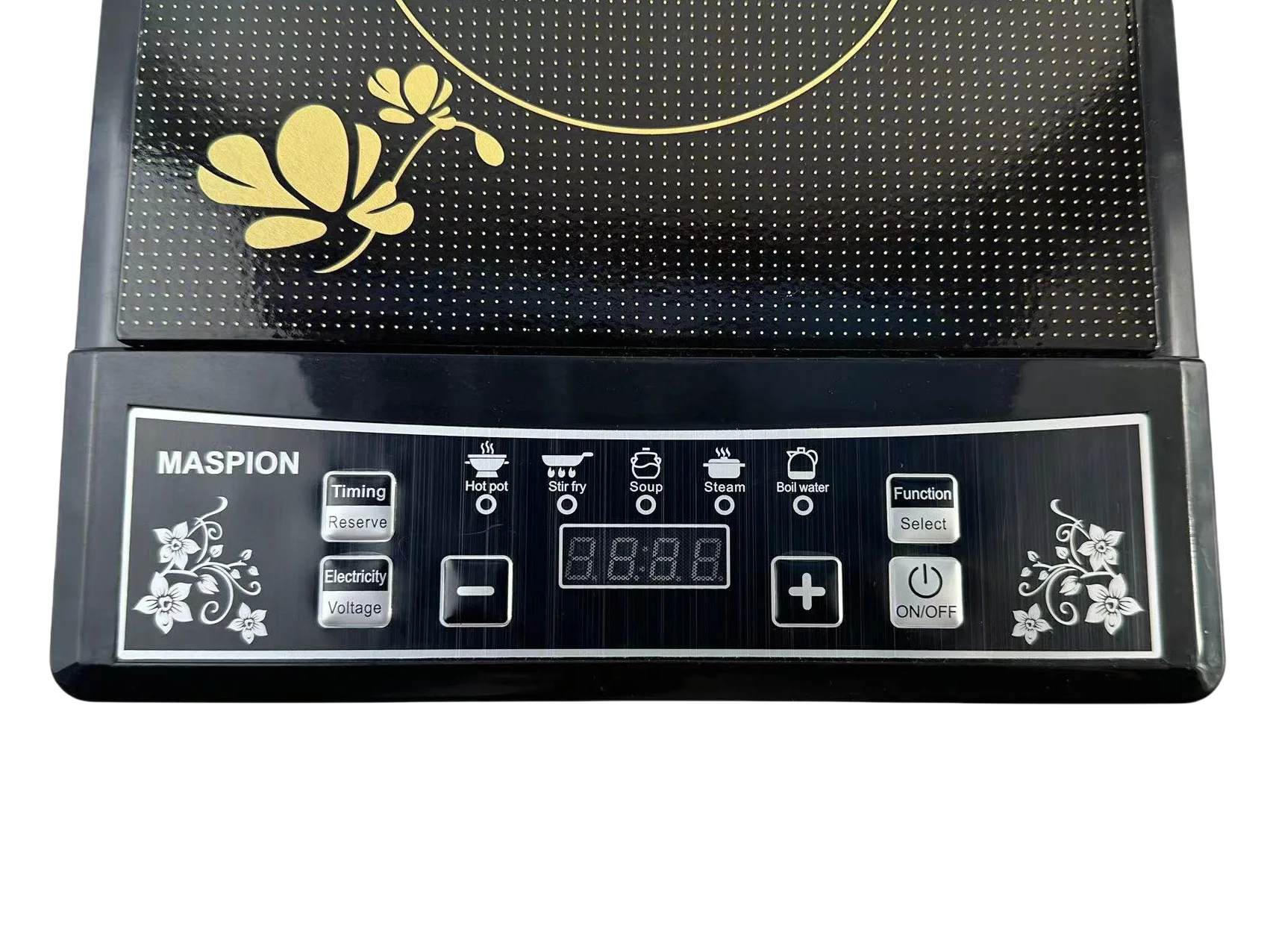 Button Type Induction Cooker Temperature Timer Perfect Commercial Induction Cooktop Cooker Electric 2200w Induction Hob