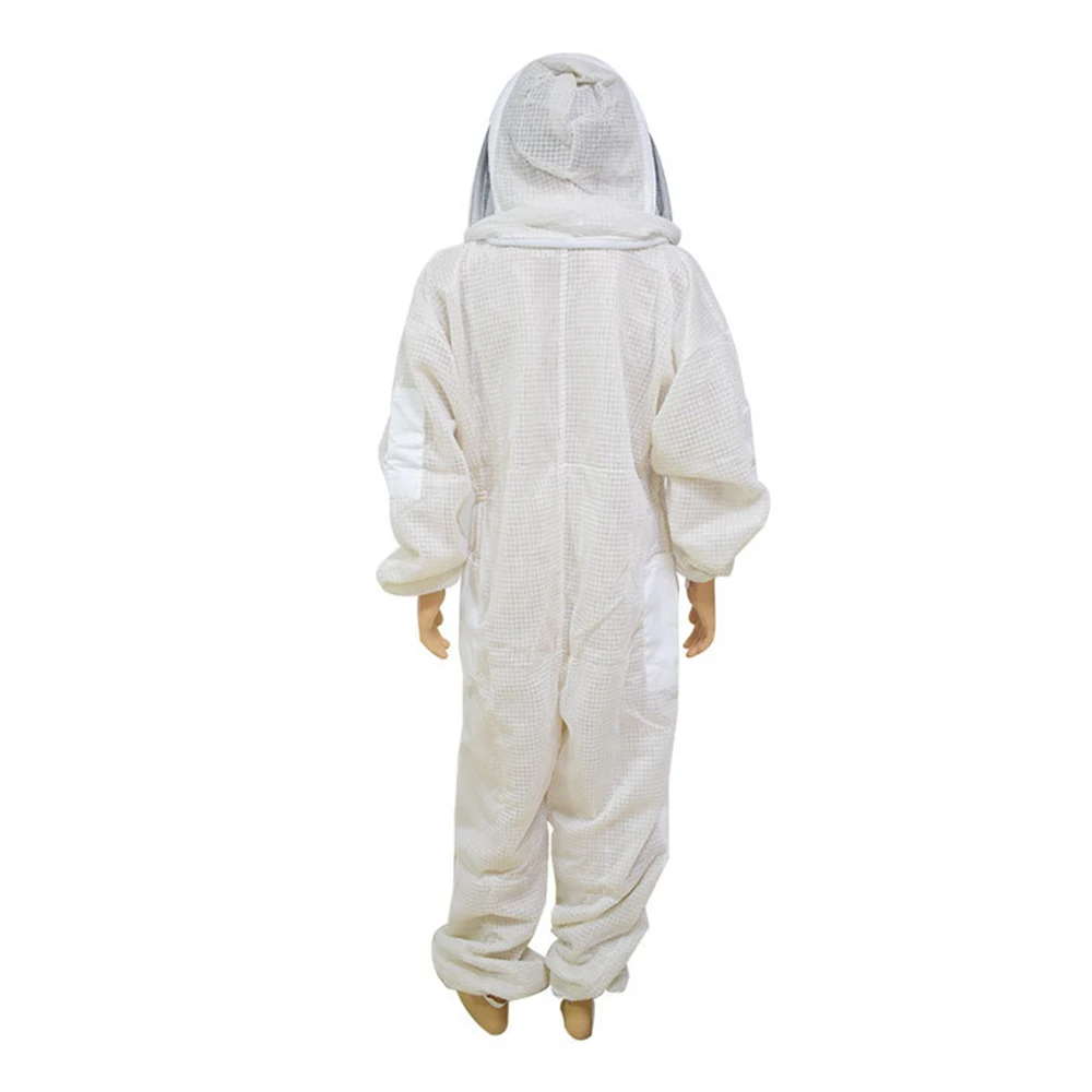 Beekeeping cotton bee suit 3 Layers thick mesh ventilated