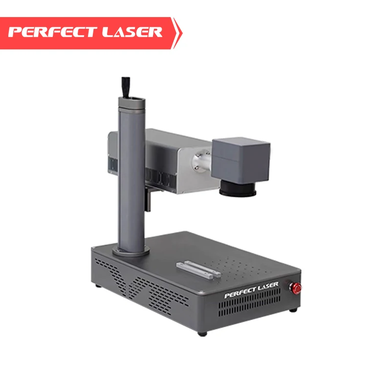 Perfect Laser 5W desktop Mini portable UV Laser engraving machine Leather PMMA PVC plastic ceramics factory price