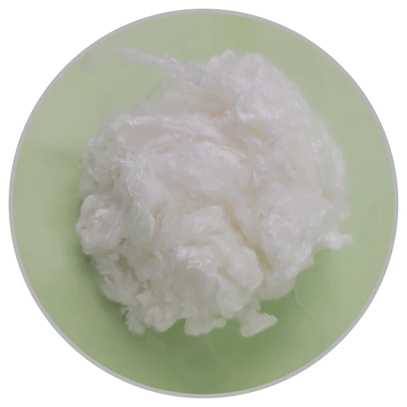 Необработанное белое бамбуковое текстильное волокно для спиннинга