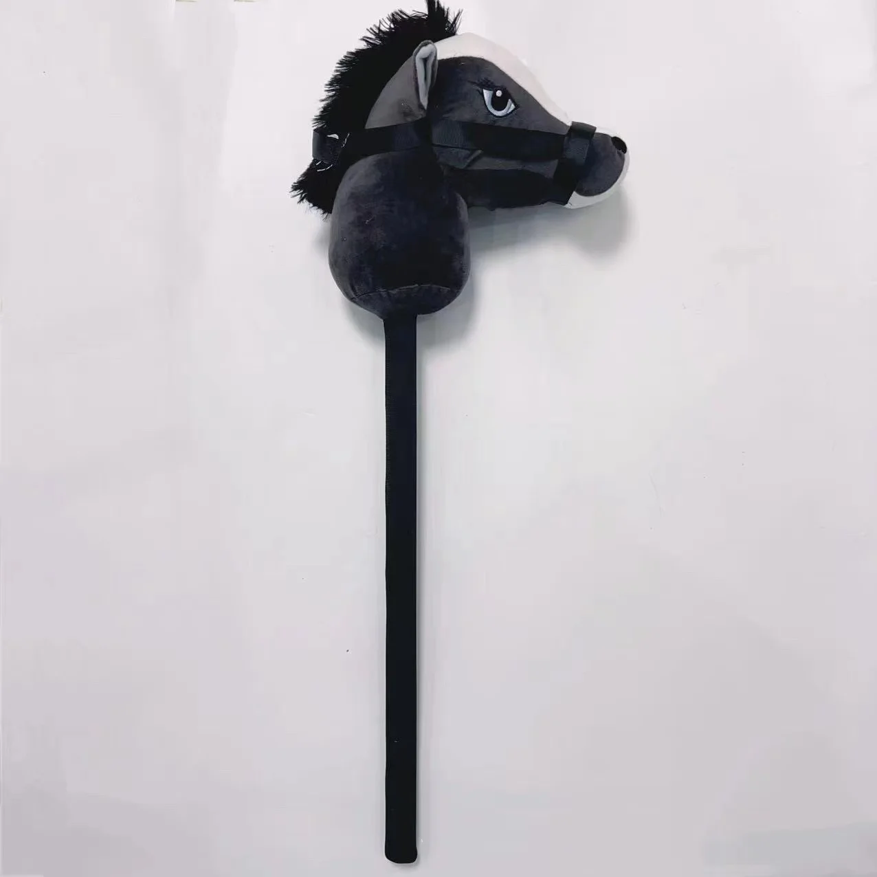 New Unicorn Hobby Horse Stick Head Riding Plush Toy Horse Riding Stick With Horse Sounds