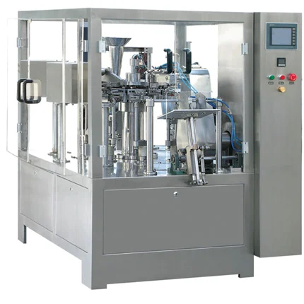 YFG8-200 Full Automatic Premade Bag Multi-head Weigher Doypack Zipper Pouch Granule Food  Packing Machine