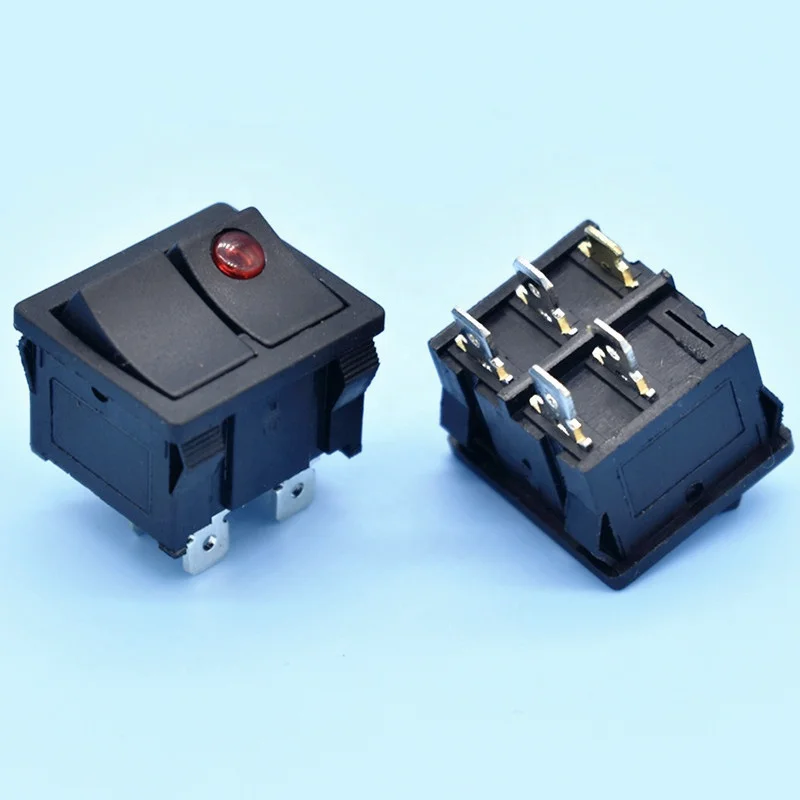 By China OEM Rocker Switch Manufacturer Offers Kcd1-K 2Pin, 3Pin, 4Pin, 5Pin, 6Pin Switch