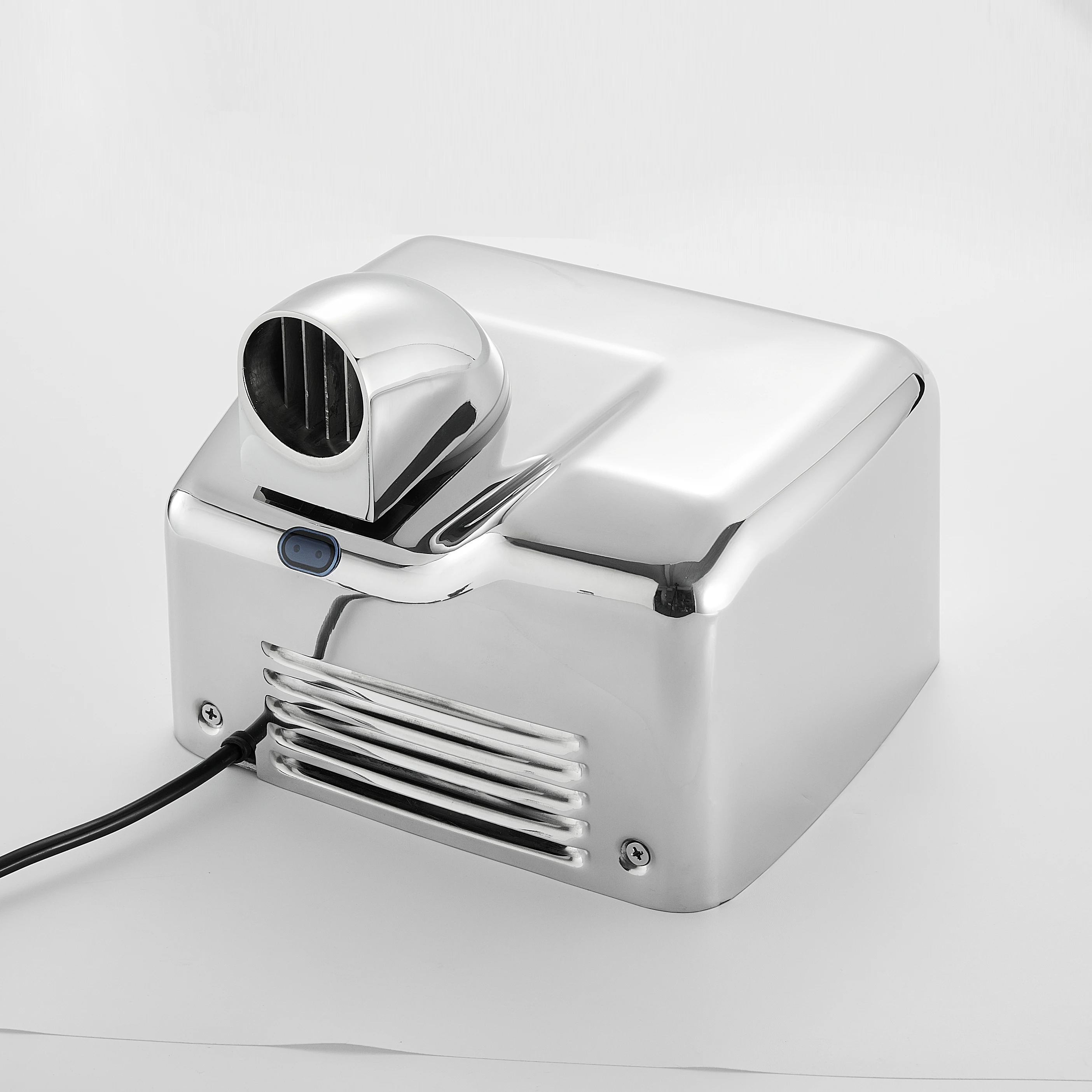 Bathroom Toilet Wall Mounted High Power Jet Air Stainless Steel Automatic Hand Dryer