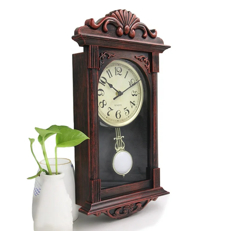 
plastic grandfather wall clock 