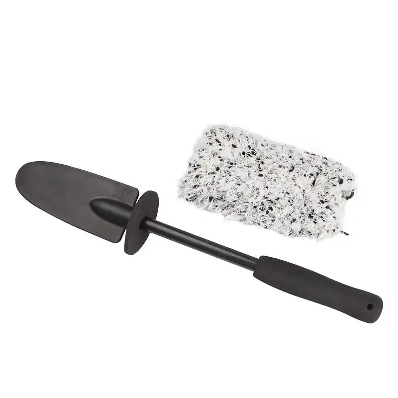 2023 new design Ultimate  microfiber wheel brush set with a metal free core and soft microfiber brush head