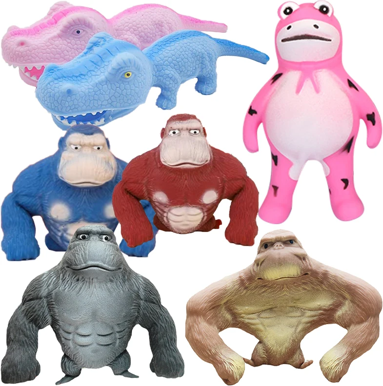 Wholesale Toy Set Fidget Children Monkey Anti Stress Squeeze Toys Sensory For Autistic Children