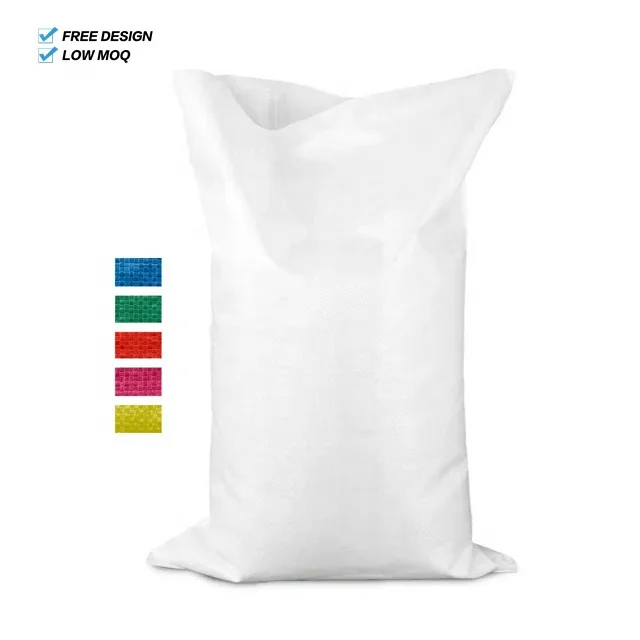 Factory Direct PP sack bag Customized rice bags 25kg High Quality polypropylene bags packaging