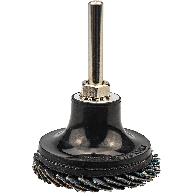 2 Inch Quick Change Flap Disc 60 80 Grit Sanding Disc High Density Zirconia Flat Disc with 1/4 Shank Holder