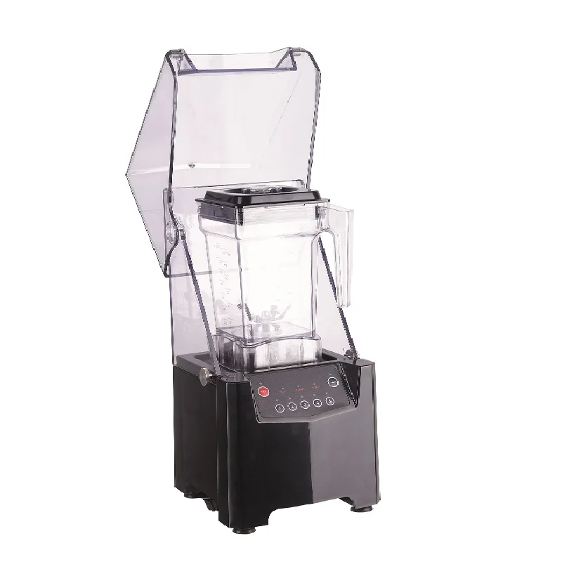 Блендер л, звукоизоляционная многофункциональная соковыжималка для льда, коммерческий блендер