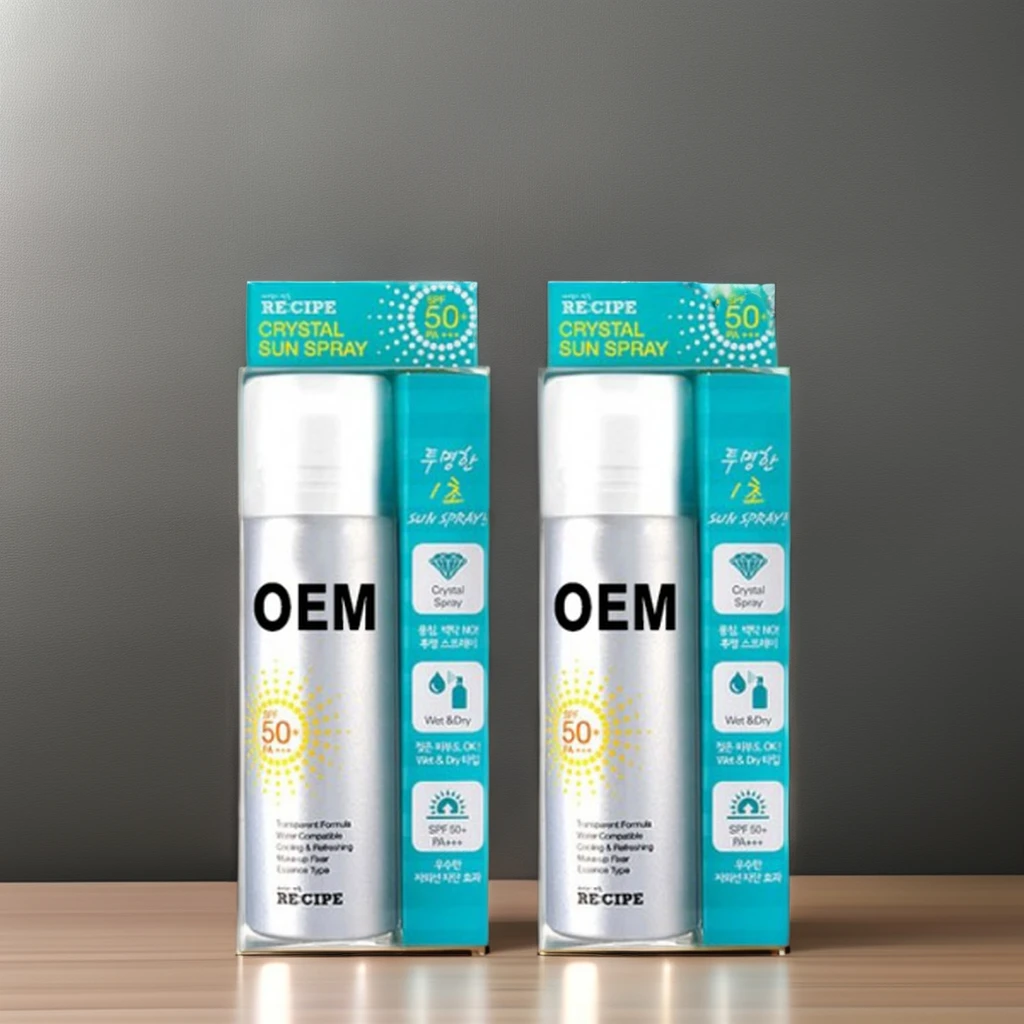 Natural No Harm Face Whitening Sunscreen Cream and Stick SPF50 with Aloe Mineral Ingredients 150ml 300ml Mist Spray Sun Block