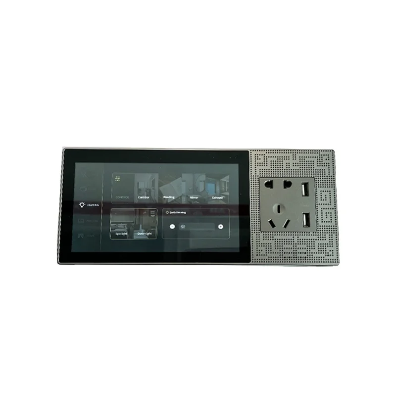 Boonlive Shenzhen Inteligente Tuya Wall Touch Switch Wifi Control Glass Panel Light Switch Sound Control Light EU Touch Switch