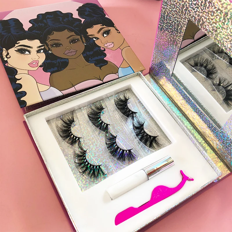 Пользовательский логотип бренда розовые золотые ресницы Аппликатор Пинцет для ресниц