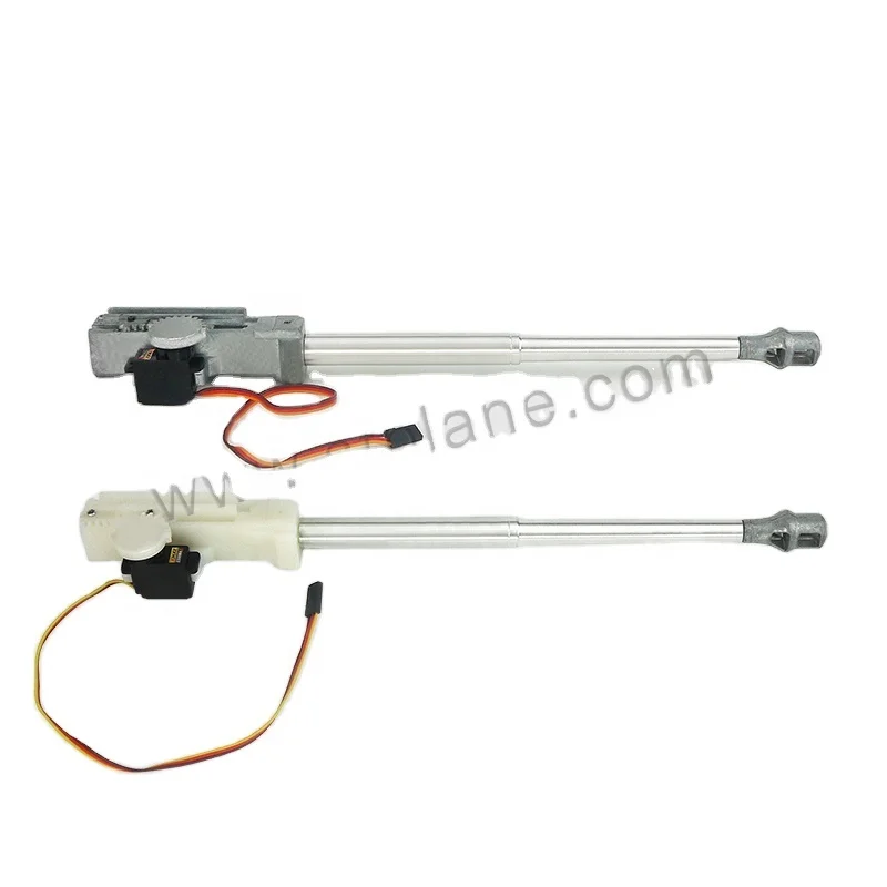 1/16 Remote Controlled Tank Gun stretching and retracting