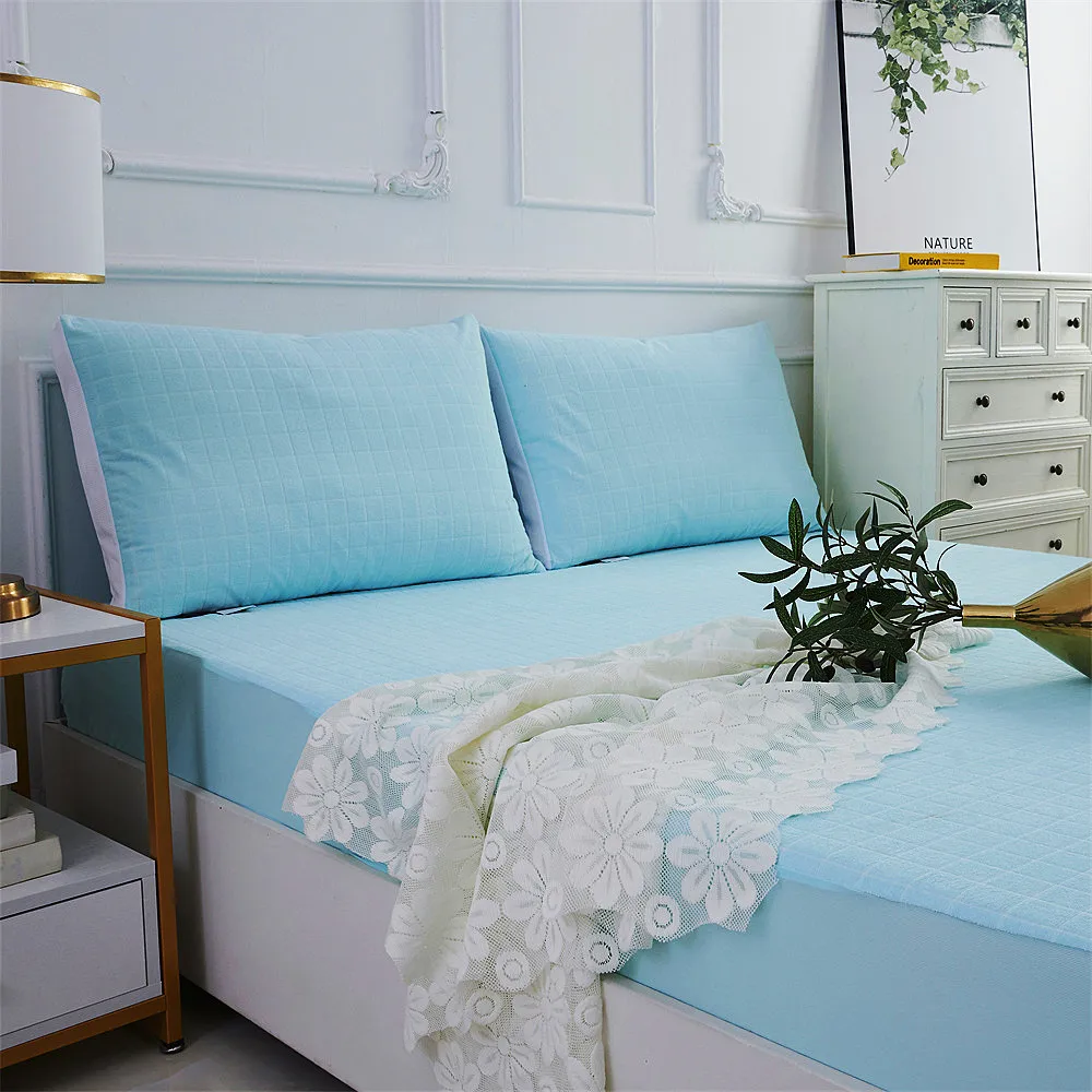 Terry Cotton Soft Baby Crib Sheets Waterproof Mattress Protector Cover Knitted Technics for Home or Hospital Use