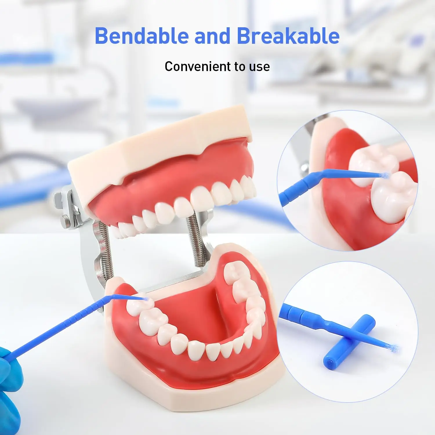 Disposable Dental Micro Swab Dental Micro Applicators Teeth Care Dentistry Tools dental micro applicator brush swab applicators