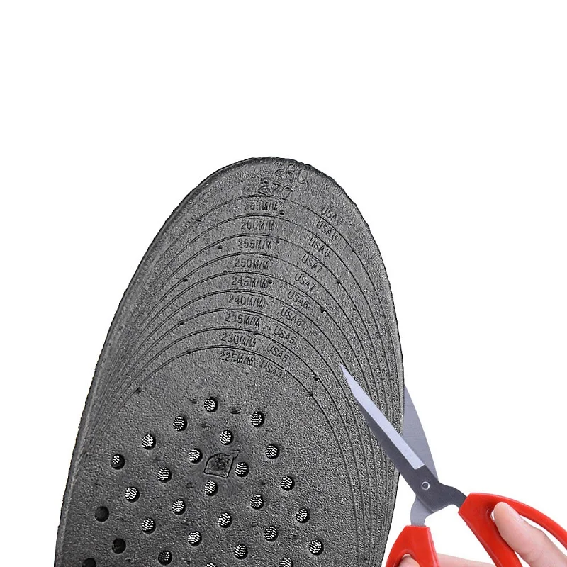 2022 New Arrives for women and man tailor able PVC material  increase 5.5 CM  three  layer height insole