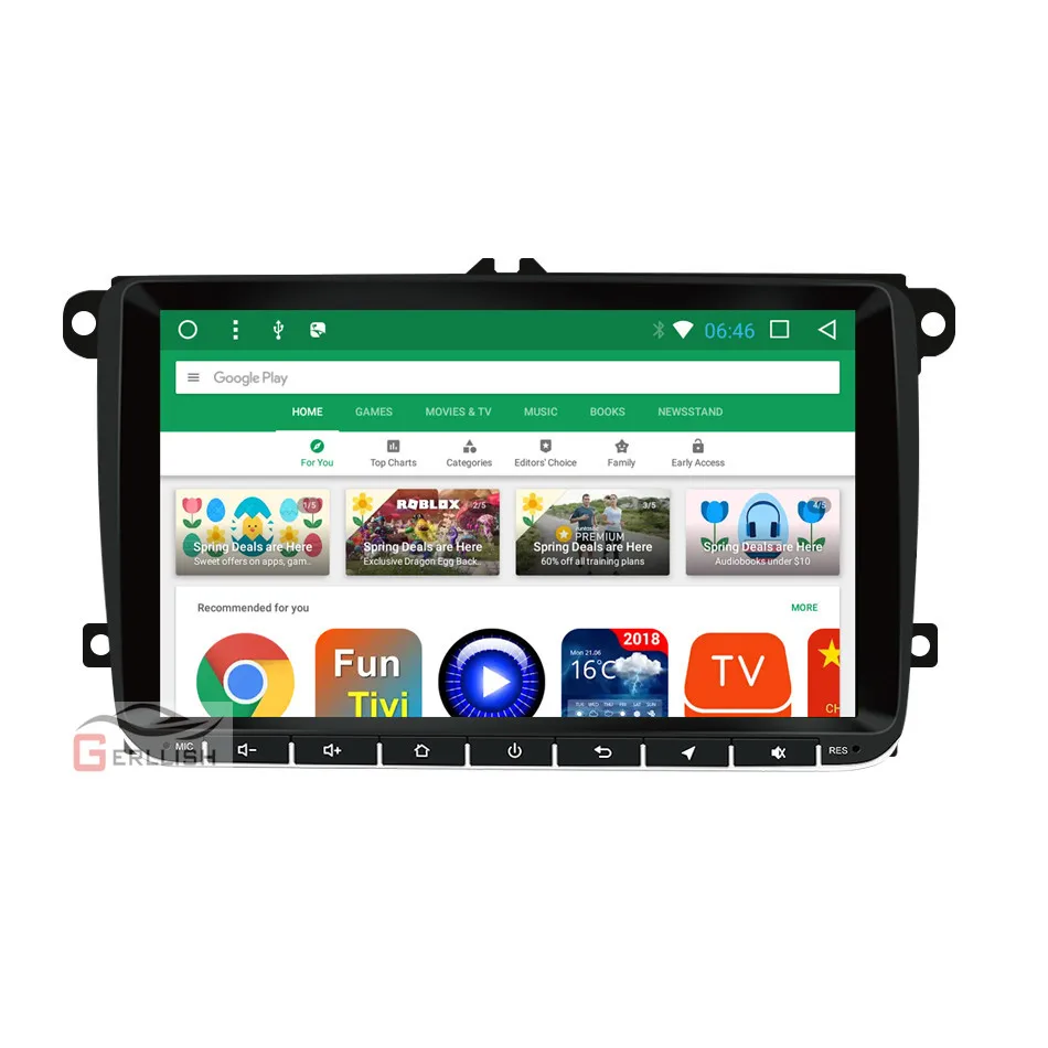 Android car multimedia dvd player for VW universal/  GOLF MK5 /B5/ B6/CADDY/PASSAT/SAGITAR/JETT gps navigation
