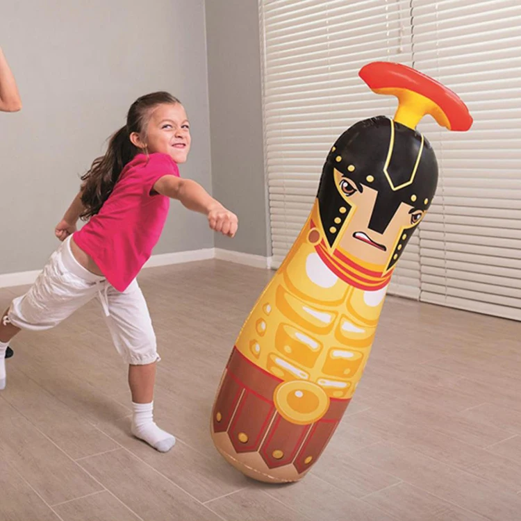 Heavy Free Standing Outdoor Indoor Boxing Training Sport Equipment Mute Kick Boxing Punching Bag