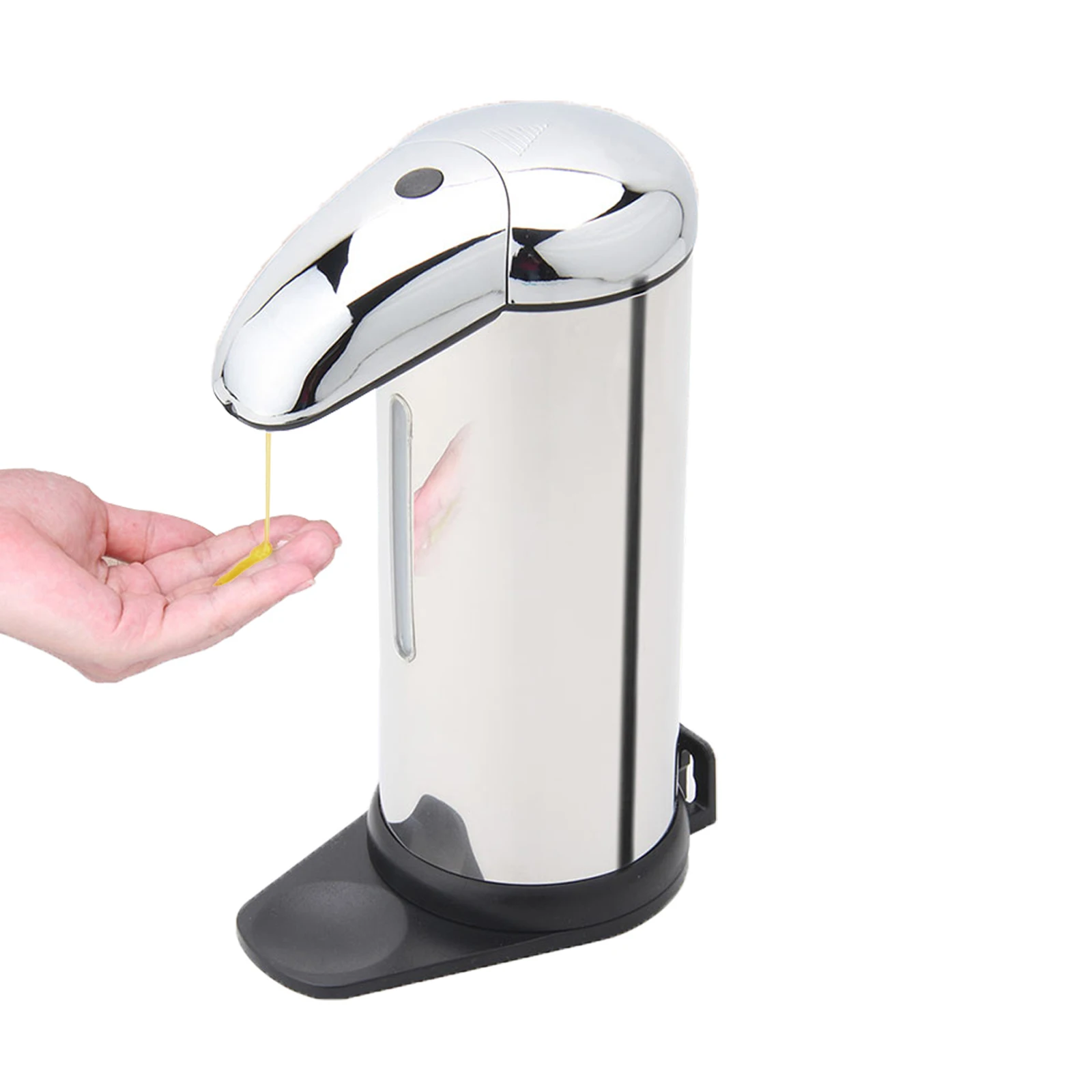 Touchless Infrared Stainless Steel Automatic  Bathroom Kitchen Automatic Liquid Soap Dispenser