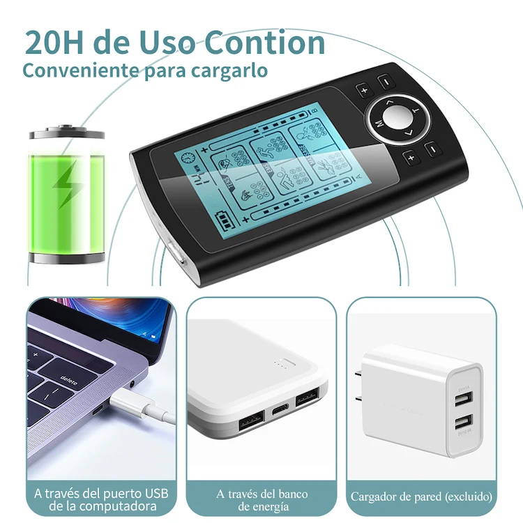 36 Mode Electric EMS Body Massage Digital Therapy Slimming Machine Electro stimulator Tens Muscle Stimulator