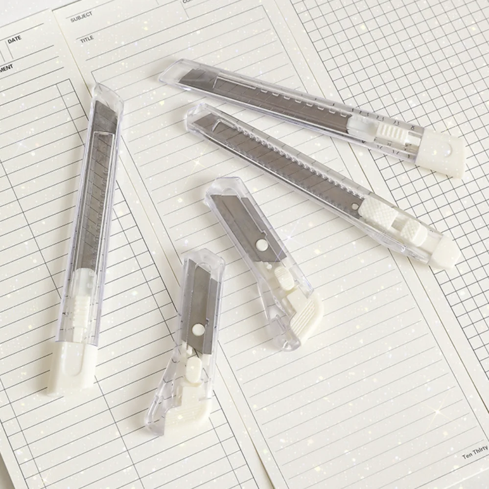 Художественные красочные мини-слайды выдвижной нож для открывания писем карманные ножи для резки