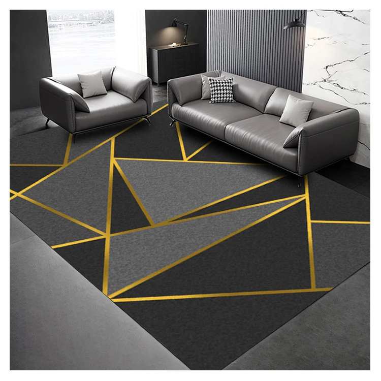 factory price Modern rugs custom  3D designs polyester shaggy carpets for living room