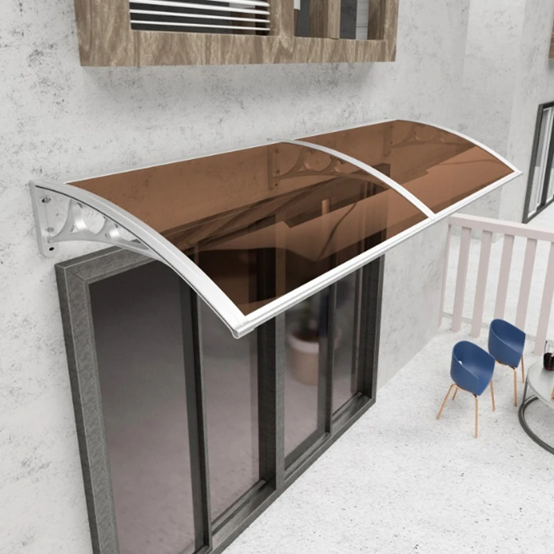 High Quality Aluminum Metal Frame Eaves canopy Canopy Awning Easy To Install Window Entrance Door Canopy