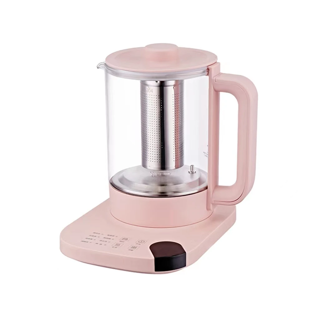 1.5L high borosilicate glass multifunctional cordless electric kettle