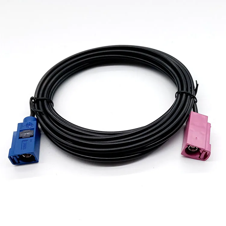 Custom low loss MT60 26AWG 3-pin drone cable with silicone twisted wire harness from both ends to triangular pillar connector