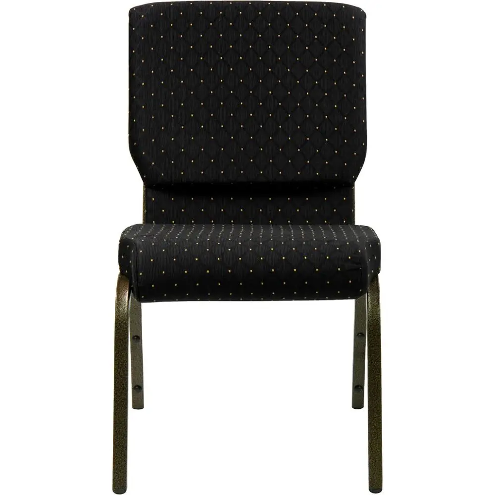 Cheap black church chairs wholesale for sale