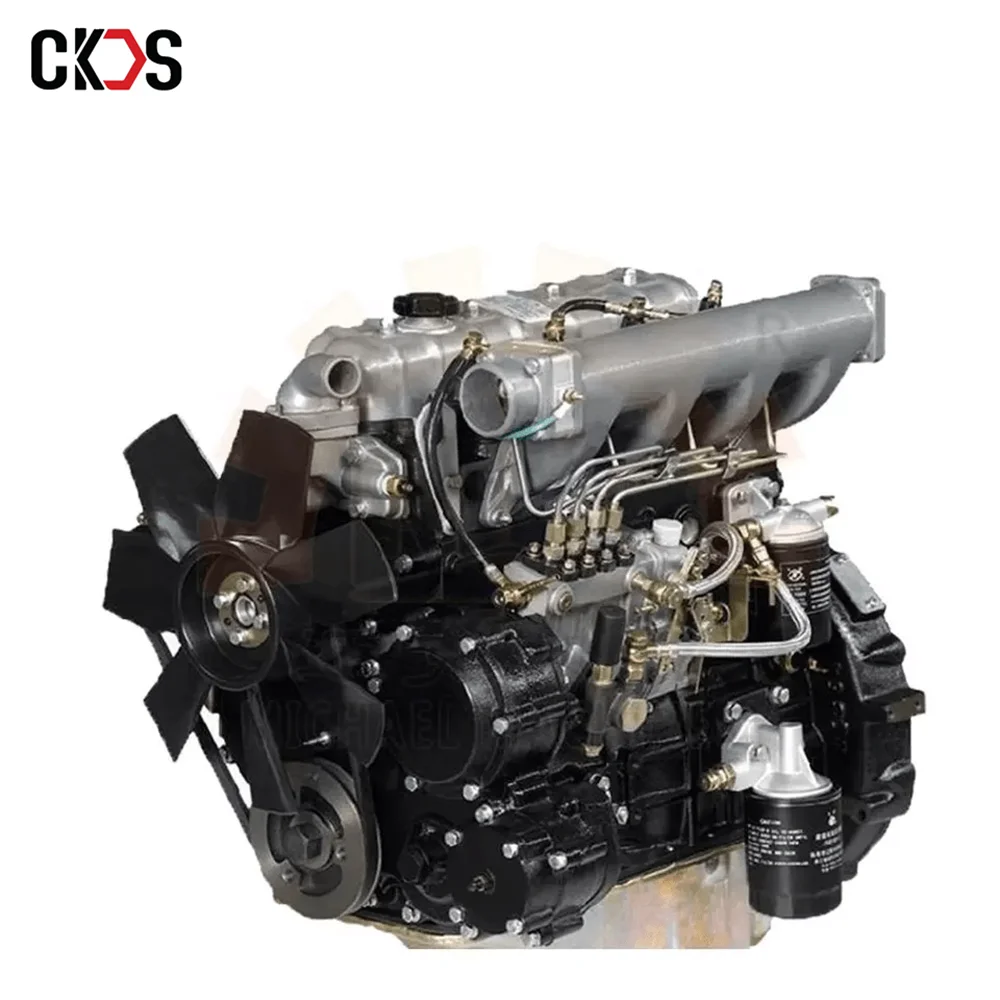 Wholesale Japanese Truck Spare Parts Factory USED SECOND-HAND COMPLETE DIESEL ENGINE ASSY for ISUZU 4HF1 4HE1 4HK1 4HG1/NKR NPR
