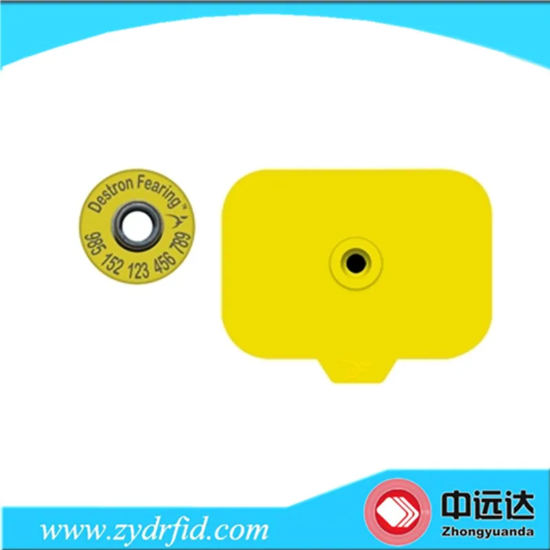 Wholesale rfid animal chip cattle numbering ABS tag livestock UHF ear tag for cow